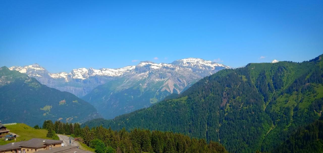 Appartement Au Pied Des Pistes Samoëns Dış mekan fotoğraf