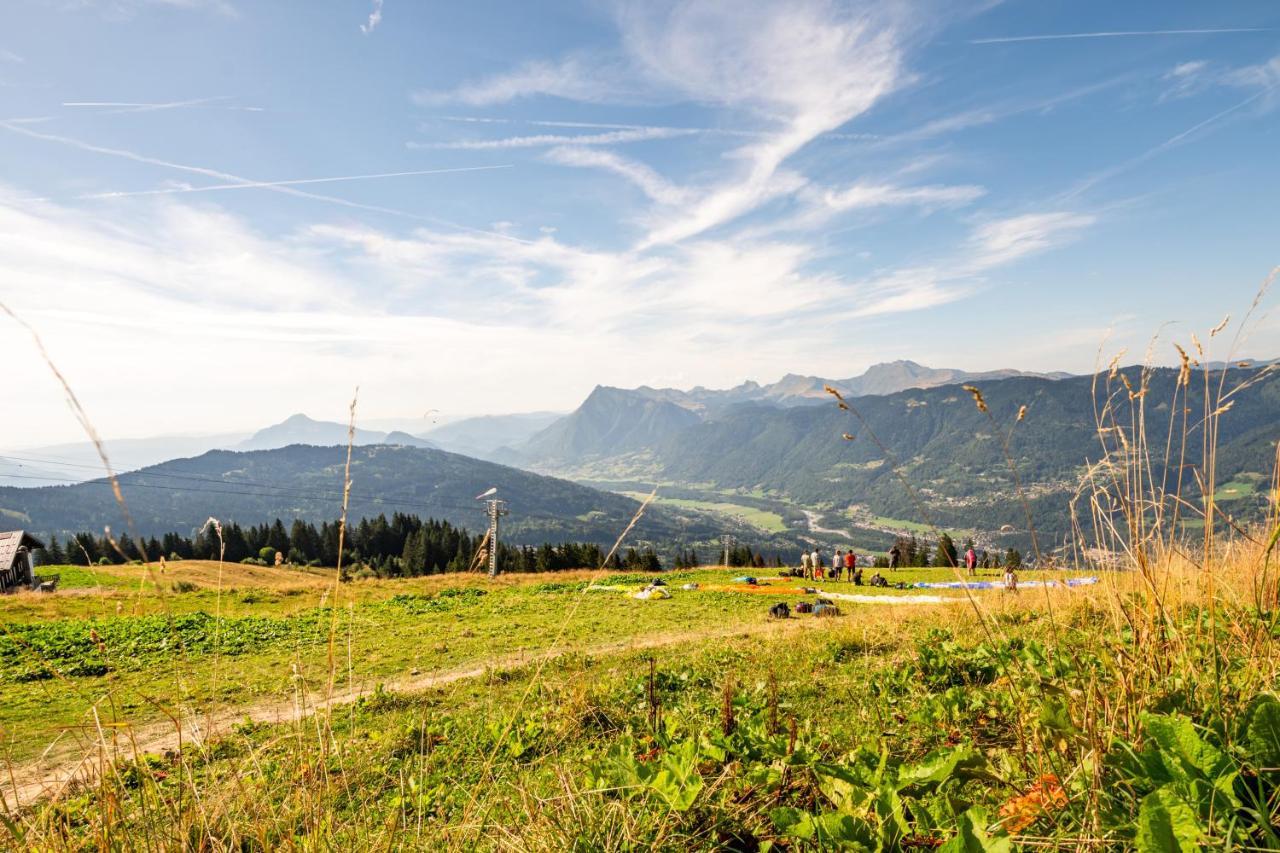 Appartement Au Pied Des Pistes Samoëns Dış mekan fotoğraf